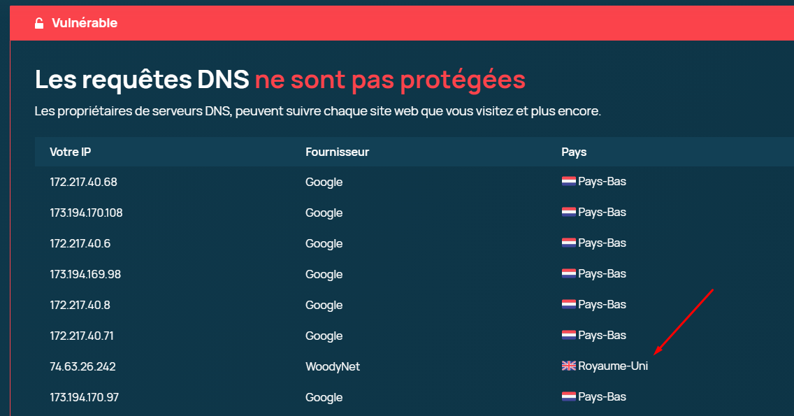 dns leak