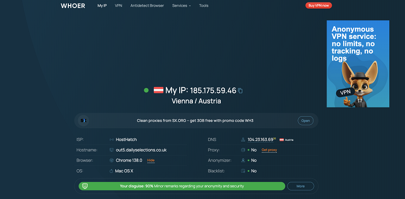 ip address Latvia